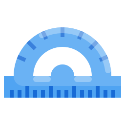 Curve ruler icon