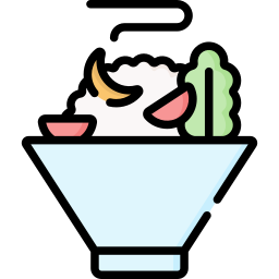 Poke bowl icon