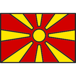 república de macedonia icono