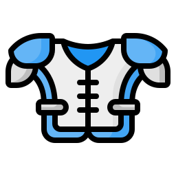 Shoulder pads icon