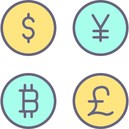 currency symbols Ícone