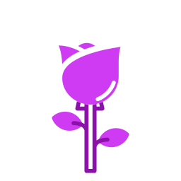 Flower bud icon