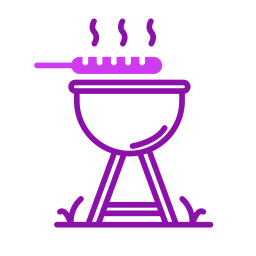 Bbq equipment icon