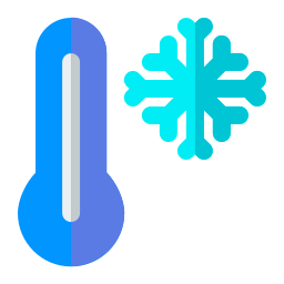Температура холодная иконка