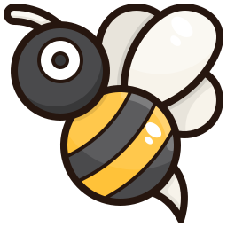 abeja icono