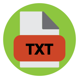 Txt file icon