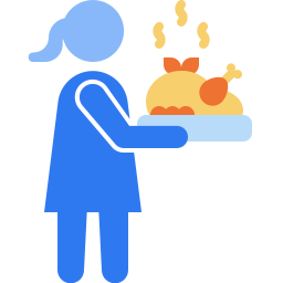 食事の提供 icon