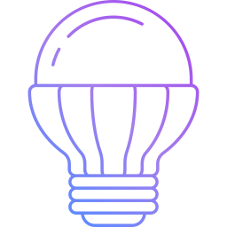 Led bulb icon