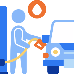 Oil station icon