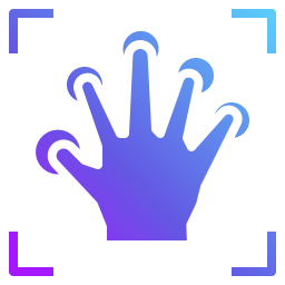 Отпечаток пальца иконка