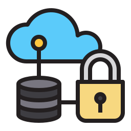 Cloud data icon