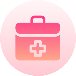 First aid kit icon