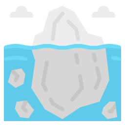 iceberg icona