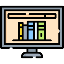 online bibliotheek icoon