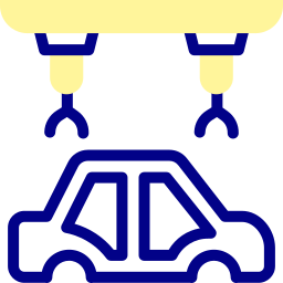 fabricación de automóviles icono