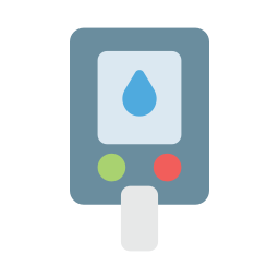 Diabetes test icon