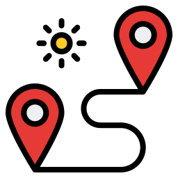 posizione sulla mappa icona