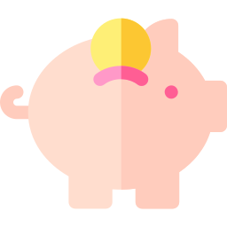 Piggy bank icon