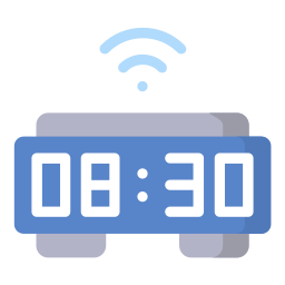 Smart clock icon