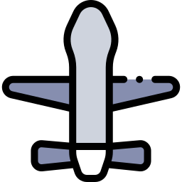 vehículo aéreo no tripulado icono