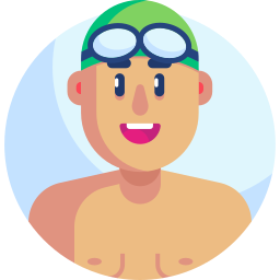 nadador icono