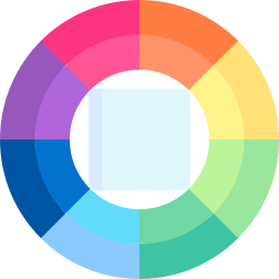 paleta kolorów ikona