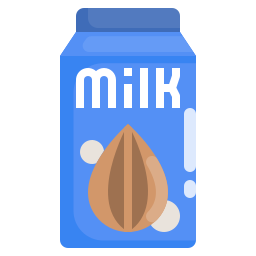Almond milk icon