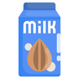 leche de almendras icono