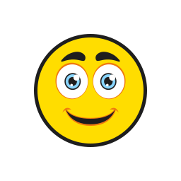 Happy face icon