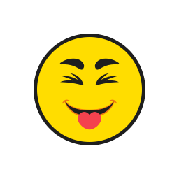 lächeln-zwinkern icon