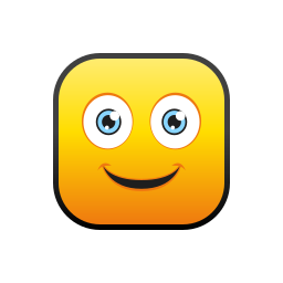 Happy face icon