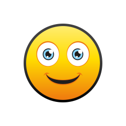 Happy face icon