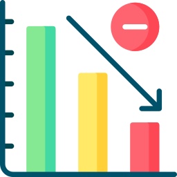 diagramme à bandes Icône