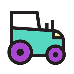 tracteur Icône