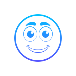 Happy face icon