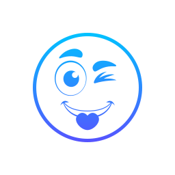 Smile-wink icon