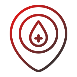 Blood donation icon