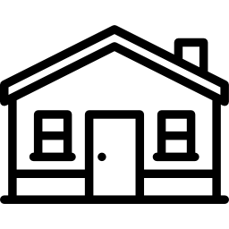 Country family house icon