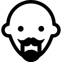 Человек с козьей бородой иконка