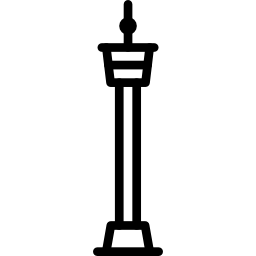 wieża telewizyjna ikona