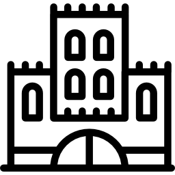 großes schloss icon