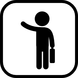 Business sign icon