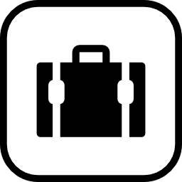 Suitcase sign icon