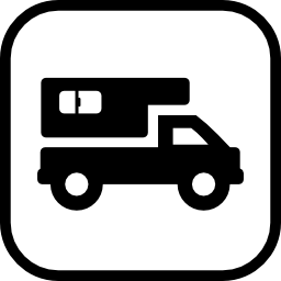 segno di furgone icona