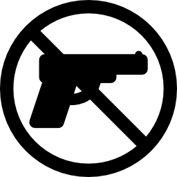 No arms Sign icon