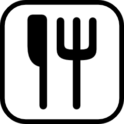 restaurant teken icoon
