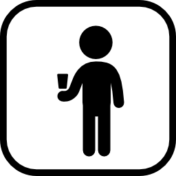 Drinking zone icon