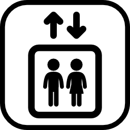Lift sign icon