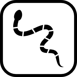 Snake sign icon