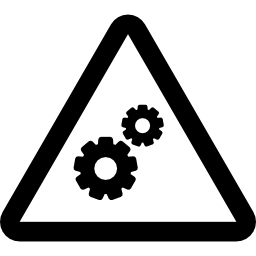 sinal de configurações Ícone